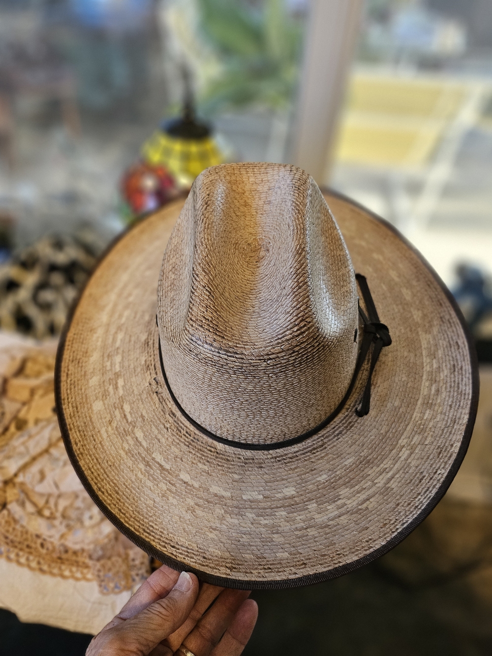 Atwood Colt Long Oval 4X Palm Leaf Cowboy Western Hat Mexico 6 3/4